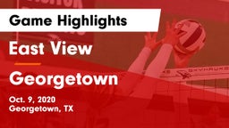 East View  vs Georgetown  Game Highlights - Oct. 9, 2020