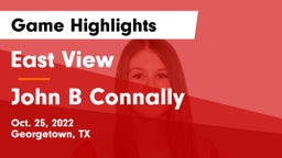 East View  vs John B Connally  Game Highlights - Oct. 25, 2022