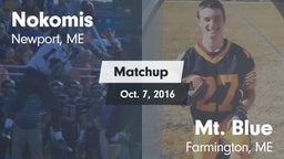 Matchup: Nokomis  vs. Mt. Blue  2015