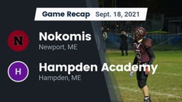 Recap: Nokomis  vs. Hampden Academy 2021