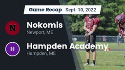 Recap: Nokomis  vs. Hampden Academy 2022