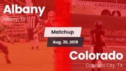Matchup: Albany  vs. Colorado  2019