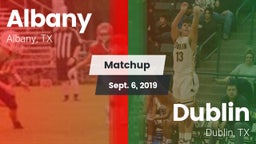 Matchup: Albany  vs. Dublin  2019