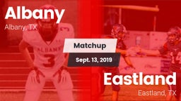 Matchup: Albany  vs. Eastland  2019