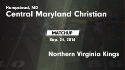 Matchup: Central Maryland Chr vs. Northern Virginia Kings 2016