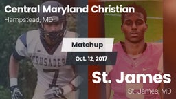 Matchup: Central Maryland Chr vs. St. James  2017