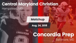 Matchup: Central Maryland Chr vs. Concordia Prep  2018