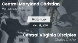 Matchup: Central Maryland Chr vs. Central Virginia Disciples  2018