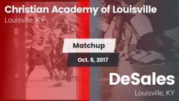 Matchup: Christian Academy vs. DeSales  2017