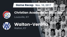 Recap: Christian Academy of Louisville vs. Walton-Verona  2017