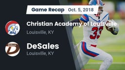 Recap: Christian Academy of Louisville vs. DeSales  2018