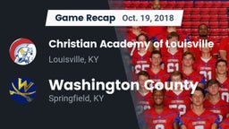 Recap: Christian Academy of Louisville vs. Washington County  2018