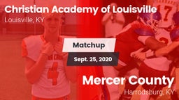Matchup: Christian Academy vs. Mercer County  2020