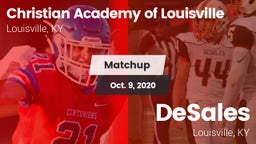 Matchup: Christian Academy vs. DeSales  2020