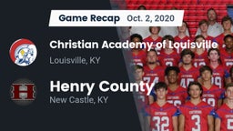 Recap: Christian Academy of Louisville vs. Henry County  2020