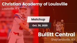 Matchup: Christian Academy vs. Bullitt Central  2020
