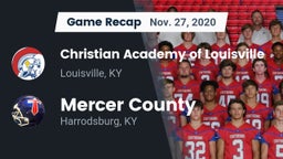 Recap: Christian Academy of Louisville vs. Mercer County  2020