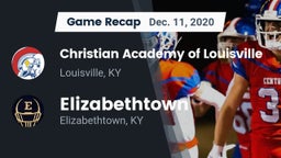 Recap: Christian Academy of Louisville vs. Elizabethtown  2020