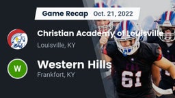 Recap: Christian Academy of Louisville vs. Western Hills  2022