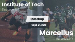 Matchup: Institute of Tech Hi vs. Marcellus  2018