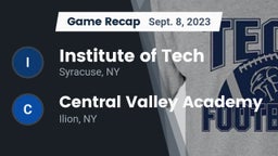 Recap: Institute of Tech  vs. Central Valley Academy 2023