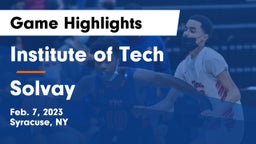 Institute of Tech  vs Solvay  Game Highlights - Feb. 7, 2023