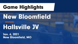 New Bloomfield  vs Hallsville JV Game Highlights - Jan. 6, 2021
