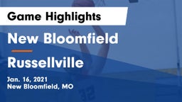 New Bloomfield  vs Russellville  Game Highlights - Jan. 16, 2021