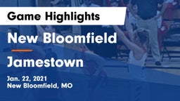 New Bloomfield  vs Jamestown  Game Highlights - Jan. 22, 2021