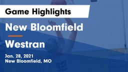New Bloomfield  vs Westran  Game Highlights - Jan. 28, 2021
