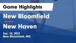 New Bloomfield  vs New Haven  Game Highlights - Jan. 10, 2022