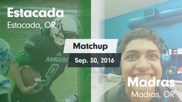 Matchup: Estacada  vs. Madras  2016