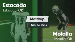 Matchup: Estacada  vs. Molalla  2016