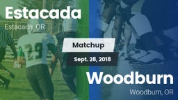 Matchup: Estacada  vs. Woodburn  2018