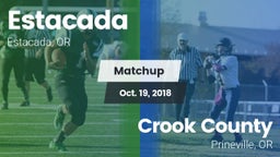 Matchup: Estacada  vs. Crook County  2018