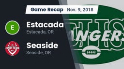 Recap: Estacada  vs. Seaside  2018