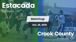Matchup: Estacada  vs. Crook County  2019