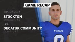 Recap: Stockton  vs. Decatur Community  2015