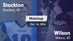Matchup: Stockton vs. Wilson  2016