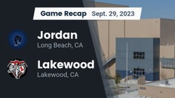 Recap: Jordan  vs. Lakewood  2023