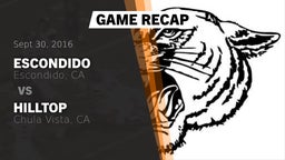 Recap: Escondido  vs. Hilltop  2016