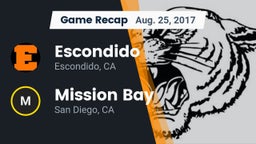 Recap: Escondido  vs. Mission Bay  2017