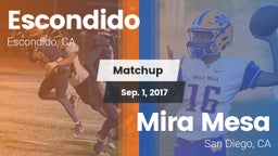 Matchup: Escondido High vs. Mira Mesa  2017