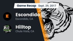 Recap: Escondido  vs. Hilltop  2017