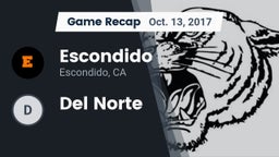 Recap: Escondido  vs. Del Norte  2017