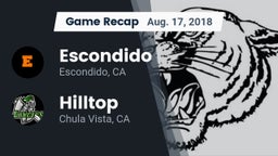 Recap: Escondido  vs. Hilltop  2018