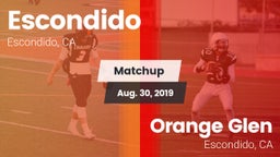Matchup: Escondido High vs. Orange Glen  2019