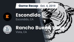 Recap: Escondido  vs. Rancho Buena Vista  2019