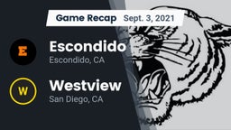 Recap: Escondido  vs. Westview  2021