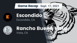 Recap: Escondido  vs. Rancho Buena Vista  2021